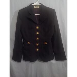 Vintage Moschery Black Blazer Jacket